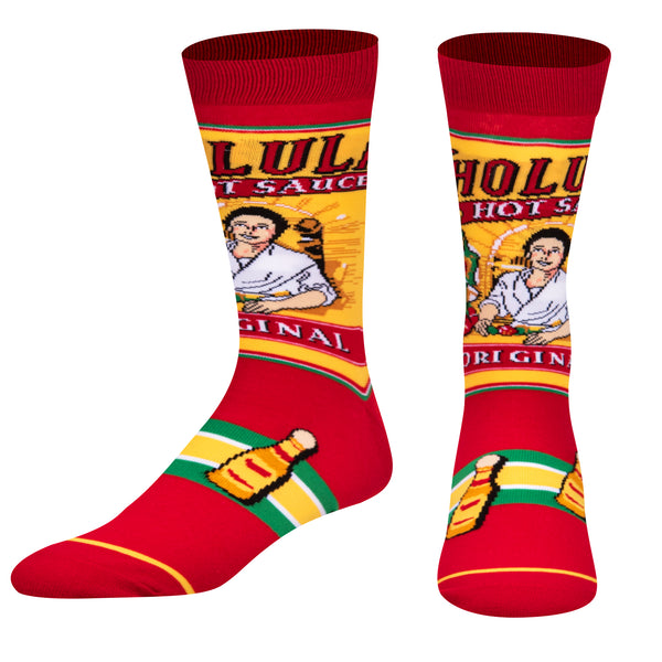 Odd Sox Cholula Label Men's Crew Socks