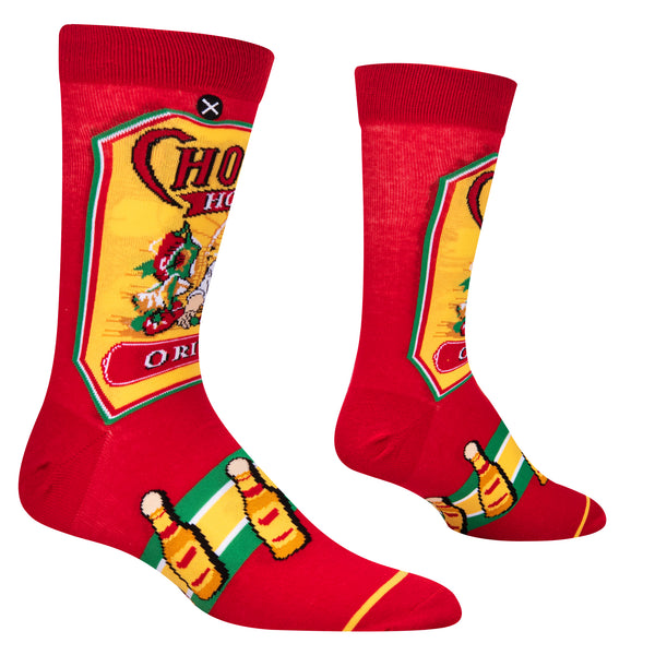 Odd Sox Cholula Label Men's Crew Socks