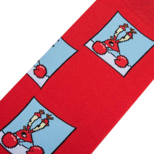 Odd Sox Confused Mr. Krabs Women's Crew Socks