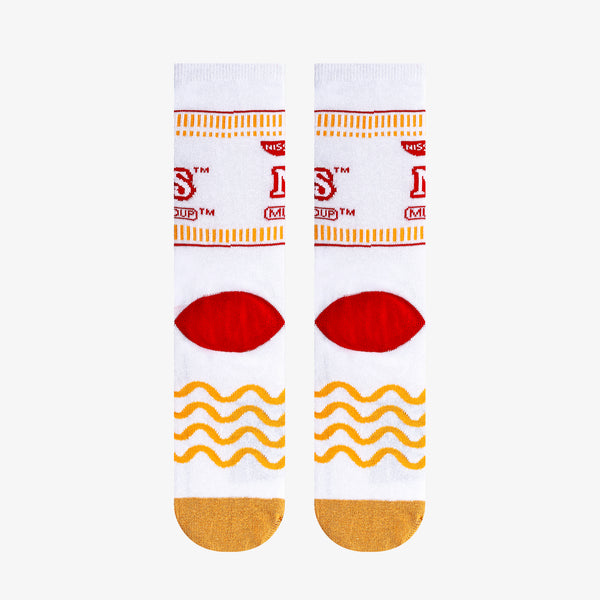 Odd Sox Cup Noodles Big Kids Crew Socks