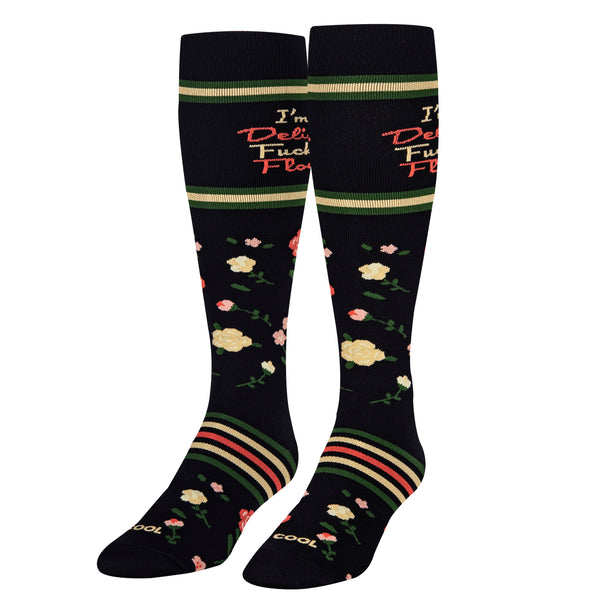 odd sox Delicate Flower Compression Socks