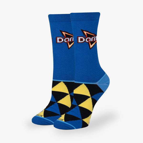 odd sox Doritos Cool Ranch Blue Women's Crew Socks