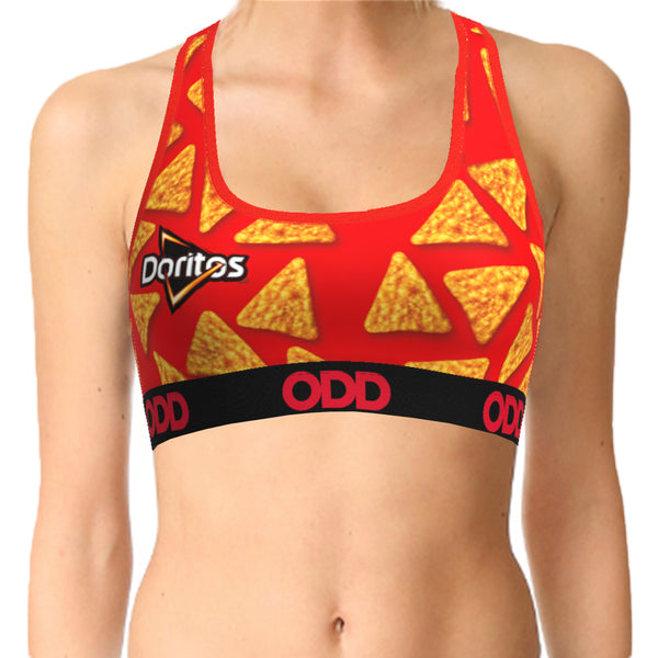 Odd Sox Doritos Nacho Women's Sports Bra
