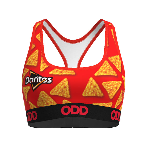 odd sox Doritos Nacho Women's Sports Bra