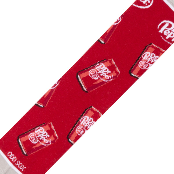 Odd Sox Dr Pepper Cans Crew Socks