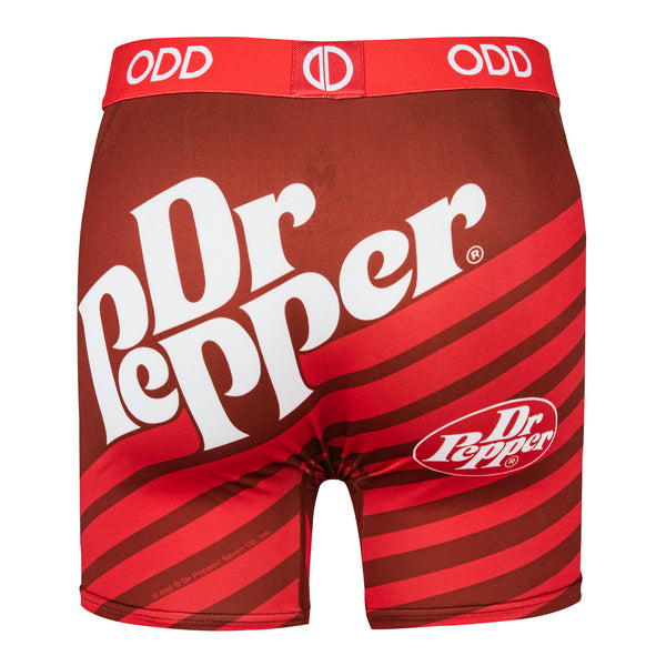 Odd Sox Dr Pepper Stripes Men's Boxer Briefs