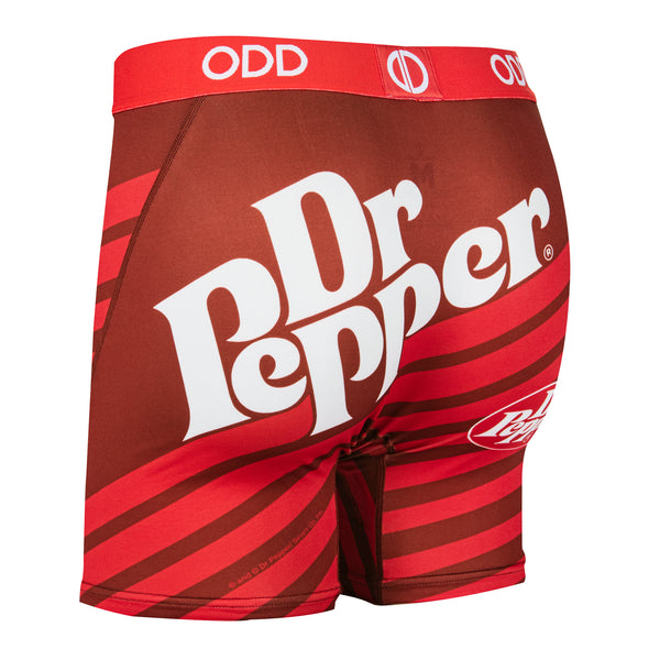 Odd Sox Dr Pepper Stripes Men's Boxer Briefs