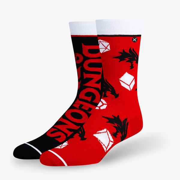 odd sox Dungeons & Dragons Split Men's Crew Socks