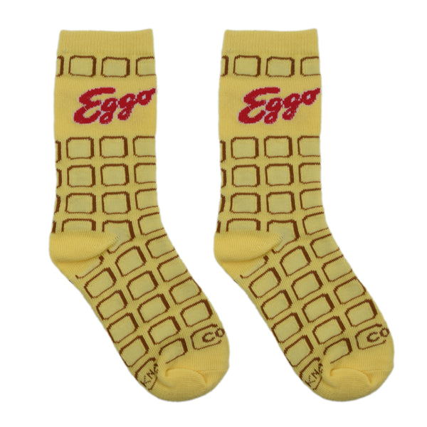 Odd Sox Eggo Big Kids Crew Socks