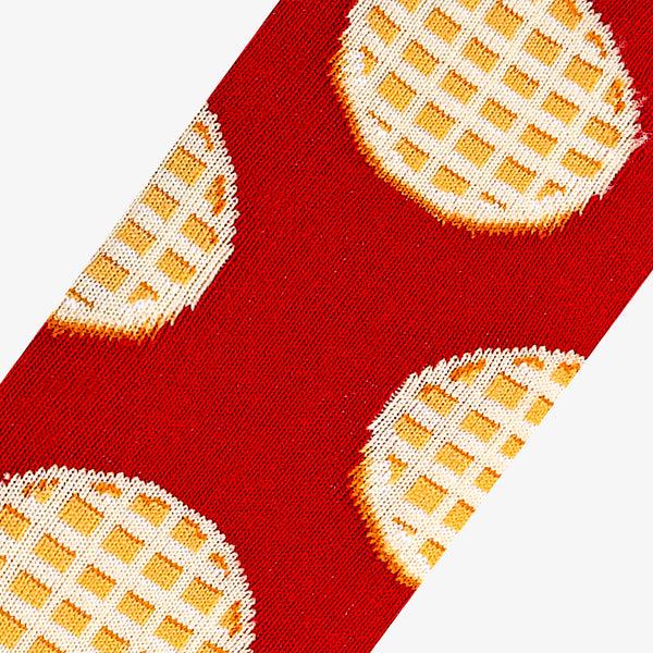 Odd Sox Eggo Split Big Kids Crew Socks