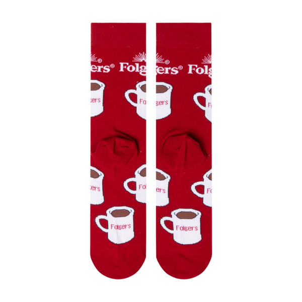 Odd Sox Folgers Mugs Crew Socks