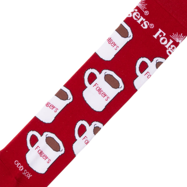 Odd Sox Folgers Mugs Crew Socks