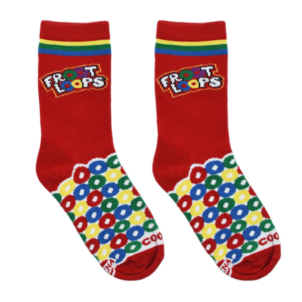 Odd Sox Froot Loops Big Kids Crew Socks