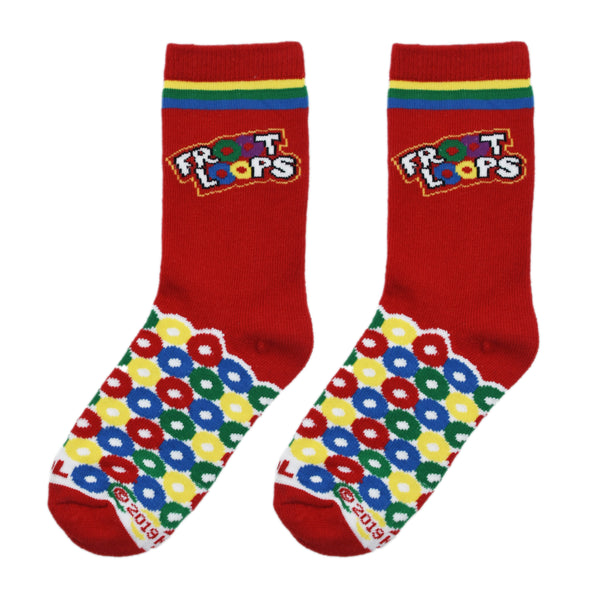 odd sox Froot Loops Big Kids Crew Socks