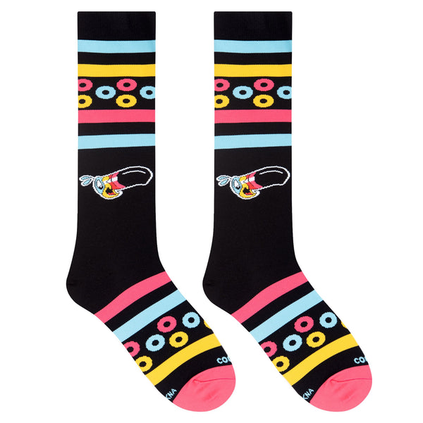 Odd Sox Froot Loops Compression Socks