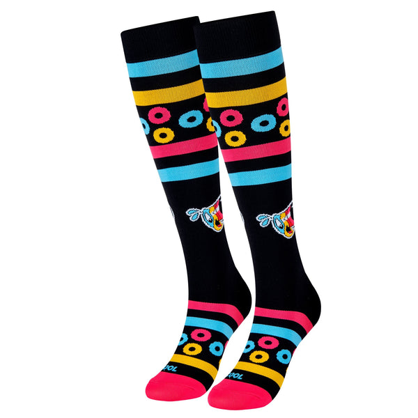odd sox Froot Loops Compression Socks