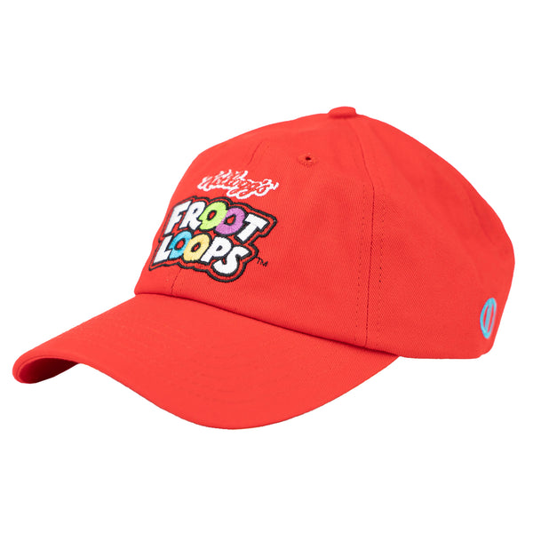odd sox Froot Loops Red Dad Hat