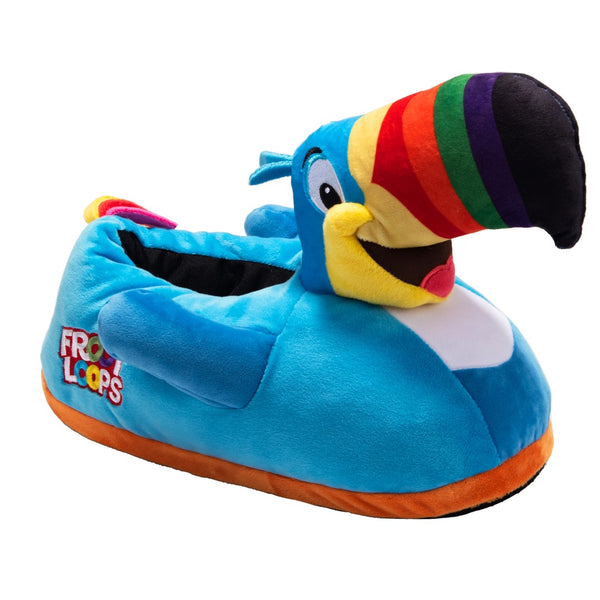 Odd Sox Froot Loops Toucan Sam 3D Slippers