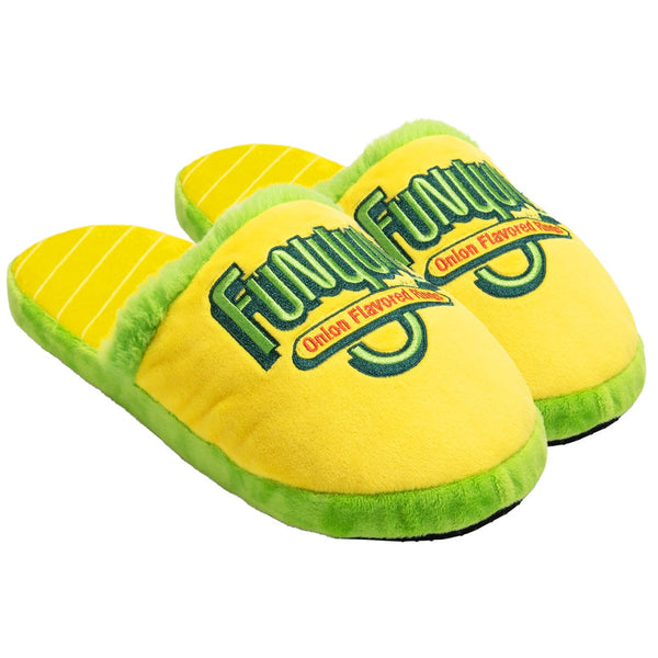 Odd Sox Funyuns Fuzzy Slip-On Slippers
