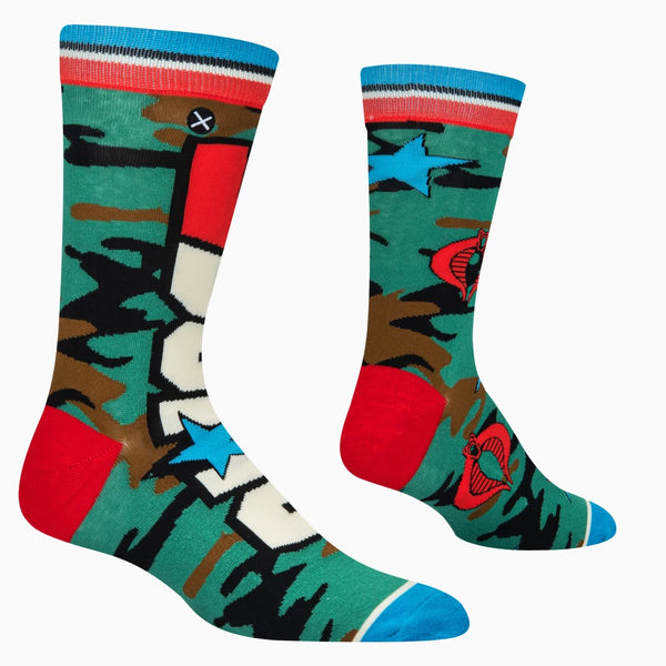 Odd Sox G.I. Joe Split Retro Men's Crew Socks