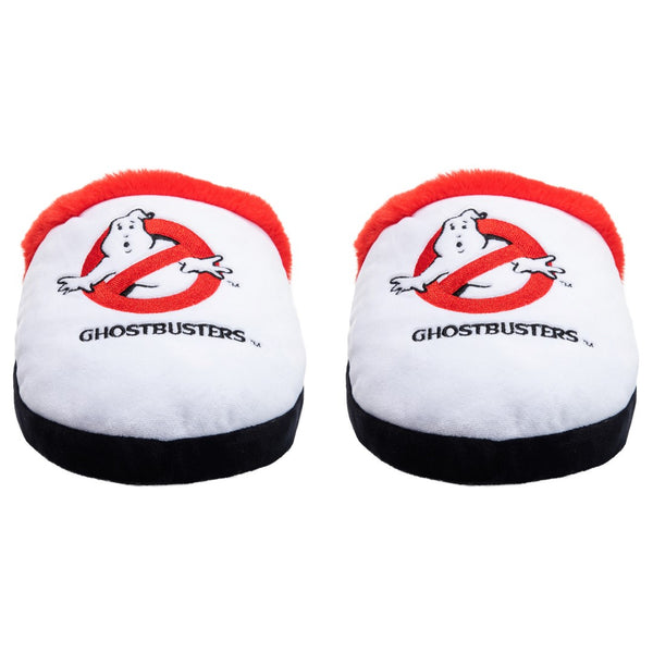 Odd Sox Ghostbusters Fuzzy Slip-On Slippers