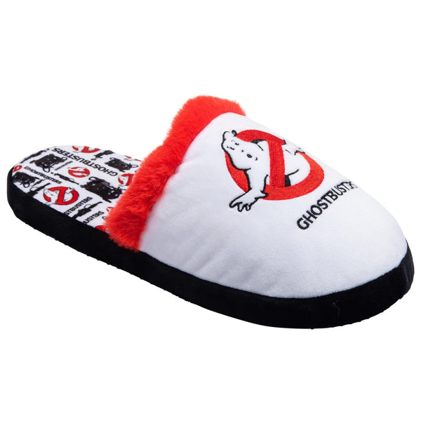 Odd Sox Ghostbusters Fuzzy Slip-On Slippers