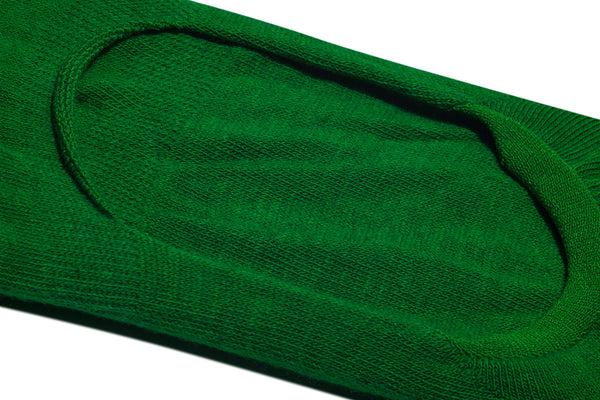 Odd Sox Green Basix Fashion No Show