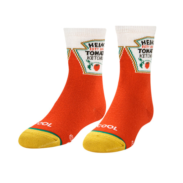 odd sox Heinz Ketchup Kids Crew Socks