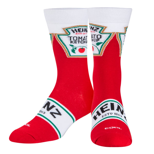 Odd Sox Heinz Ketchup Men's Crew Socks