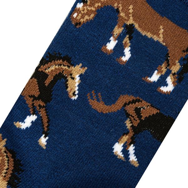 Odd Sox Horses Little Kids Crew Socks