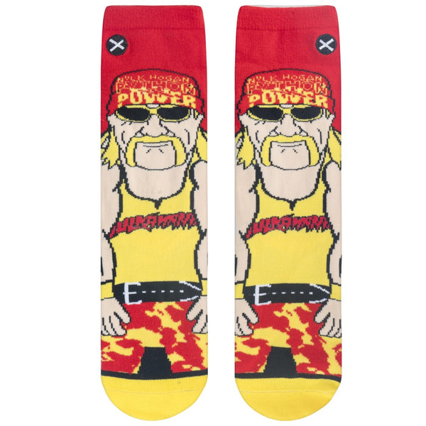 Odd Sox Hulk Hogan 360 Big Kids Crew Socks