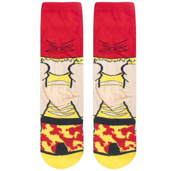 Odd Sox Hulk Hogan 360 Big Kids Crew Socks