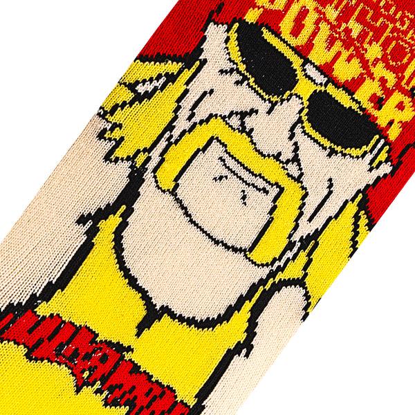 Odd Sox Hulk Hogan 360 Big Kids Crew Socks
