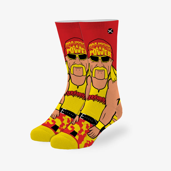 odd sox Hulk Hogan 360 Big Kids Crew Socks