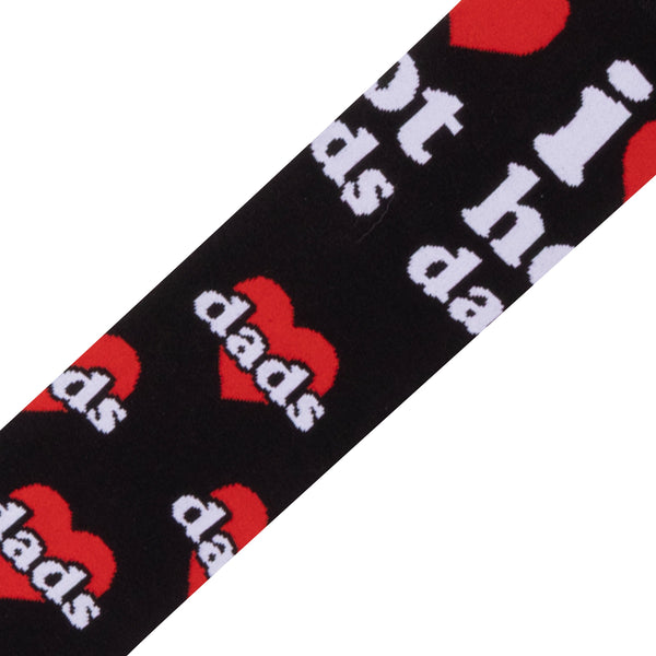 Odd Sox I Love Hot Dads Women's Crew Socks