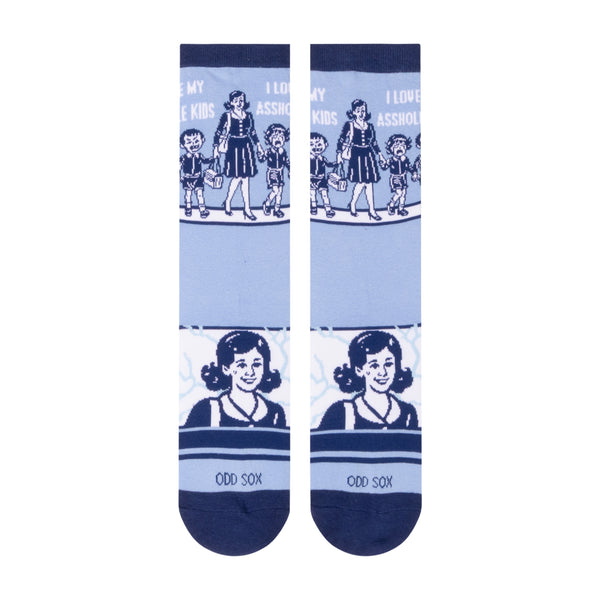Odd Sox I Love My Asshole Kids Women's Crew Socks