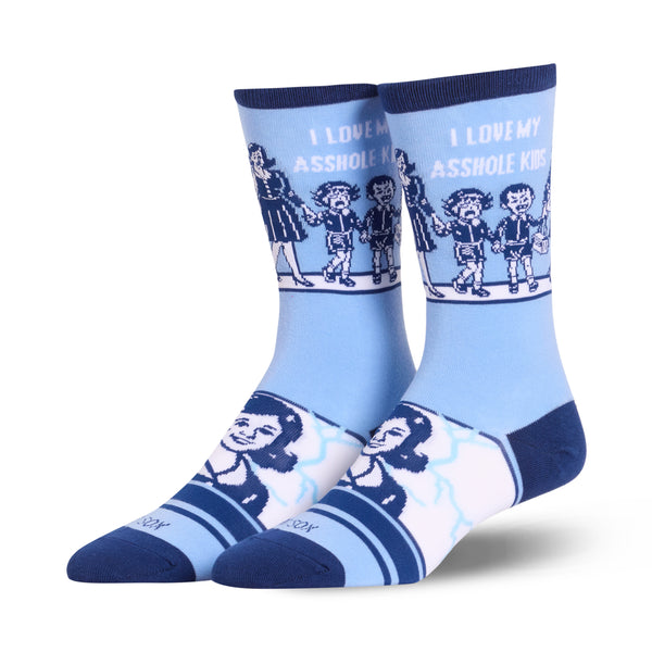 odd sox I Love My Asshole Kids Women's Crew Socks