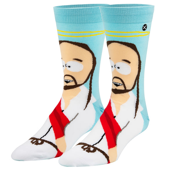 odd sox Jesus South Park Men's Crew Socks