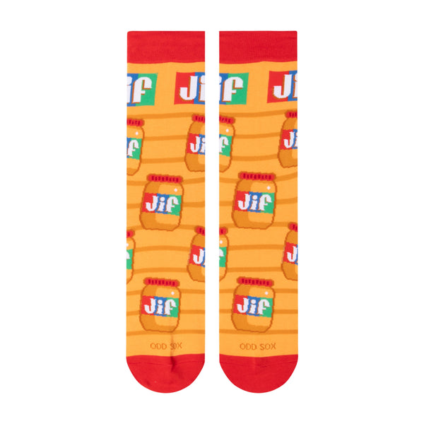 Odd Sox Jif Jars Crew Socks
