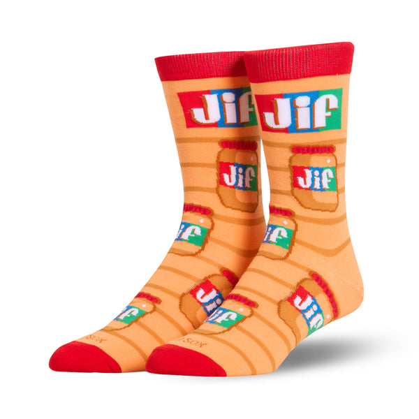odd sox Jif Jars Crew Socks