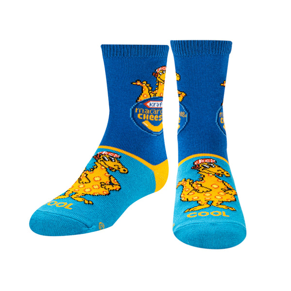 Odd Sox Kraft Mac & Cheese Kids Crew Socks