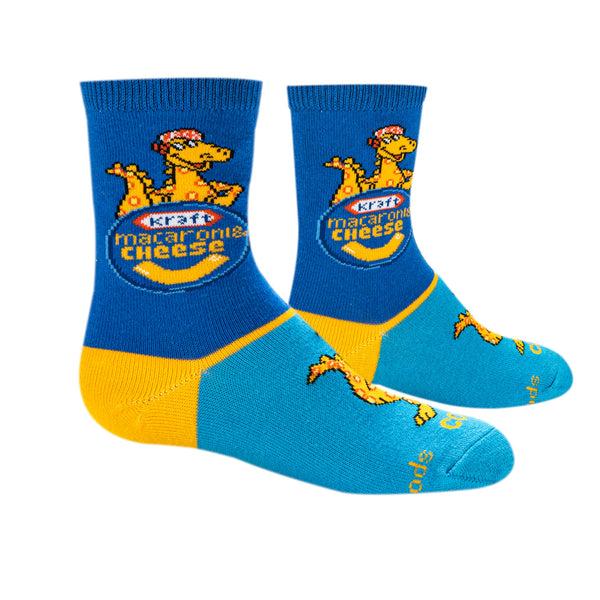 Odd Sox Kraft Mac & Cheese Kids Crew Socks