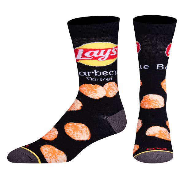 Odd Sox Lays BBQ Men's Crew Socks