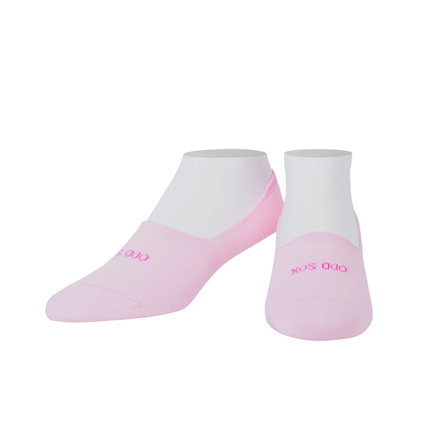 Odd Sox Light Pink Basix Fashion No Show