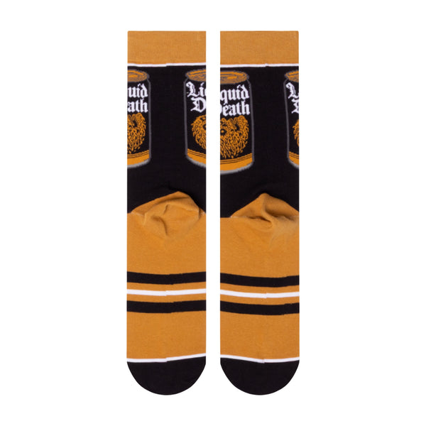 Odd Sox Liquid Death Sparkling Water Crew Socks