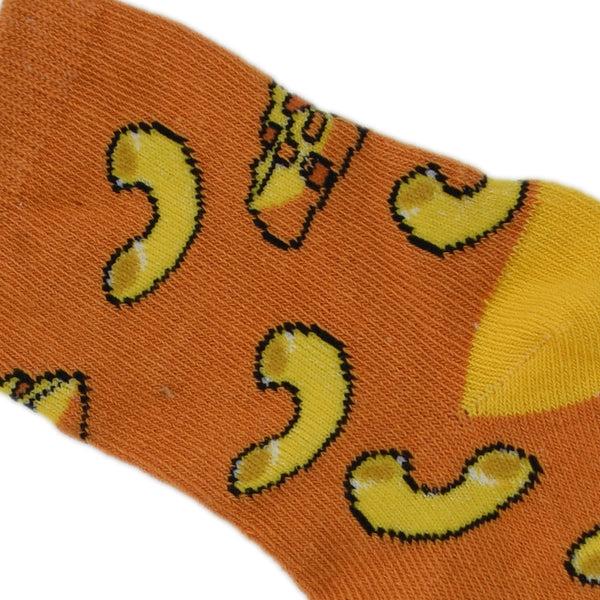 Odd Sox Mac N Cheesy Little Kids Crew Socks