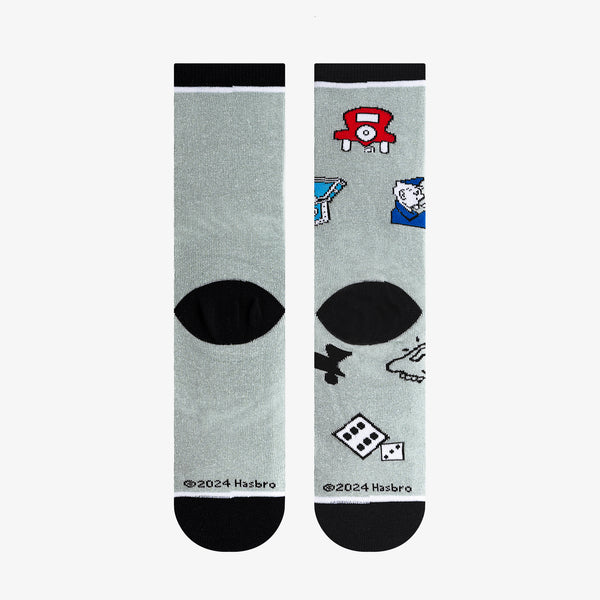 Odd Sox Monopoly Split Big Kids Crew Socks