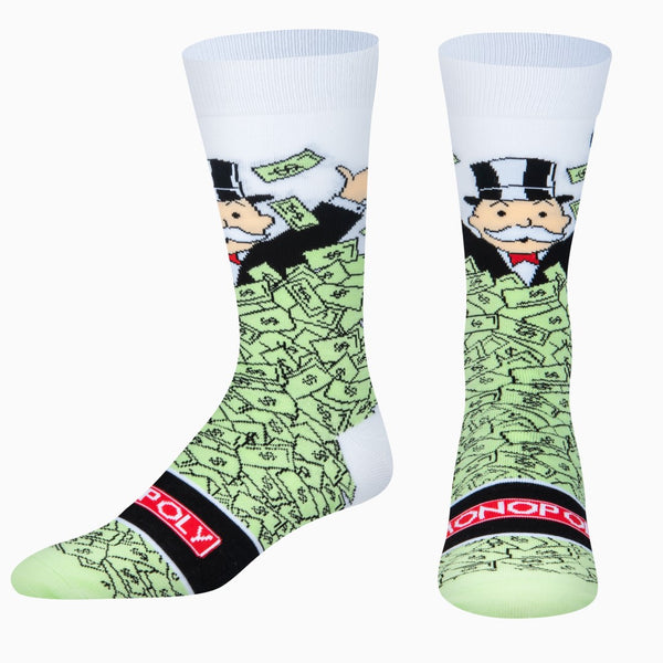 Odd Sox Monopoly Windfall Men's Crew Socks