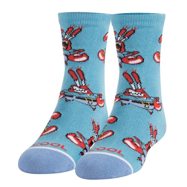 Odd Sox Mr. Krabs Kids Crew