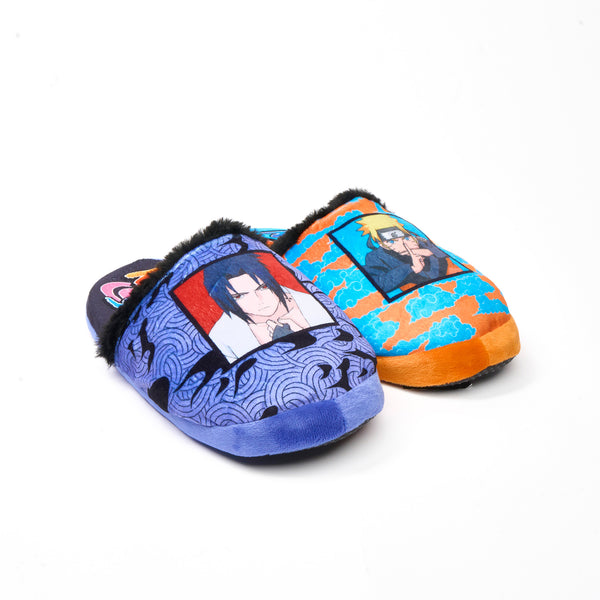 Odd Sox Naruto Vs. Sasuke Slip-On Slippers